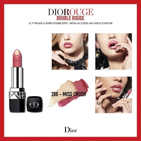 dior double rouge 288|reviews of 288 Miss Crush, a Dior Rouge Dior Double Rouge.